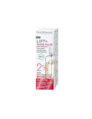 DIADERMINE LIFT+SUPER RELLENADOR 2% HIALURON 30ML.SERU