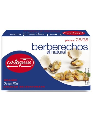 BERBERECHO RIAS ARLEQUIN 25/35 PIEZAS 120G