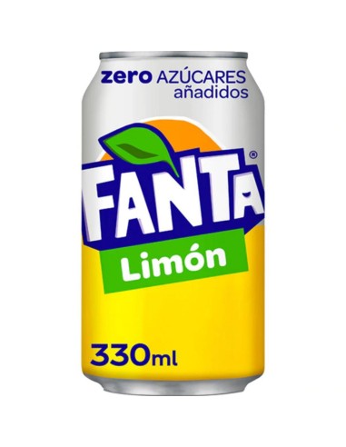 FANTA LIMON ZERO BOTE 33 CC.