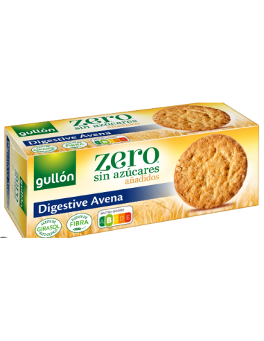 GLLTAS. GULLON DIGESTIVE AVENA ZERO 410