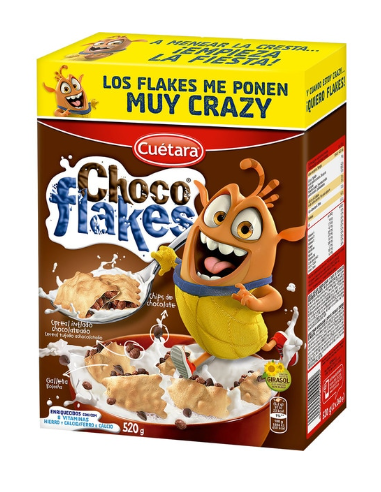 GLLTAS. CUETARA CEREALES CHOCO-FLACKES 5