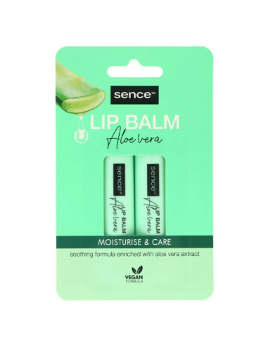 SENCE CACAO LABIAL ALOE VERA DUPLO