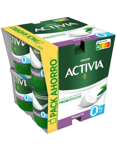 ACTIVIA DESNATADO NATURAL X 8