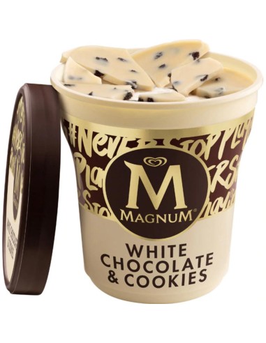 MAGNUN TARRINA CHOCOLATE BLANCO & COOKIES