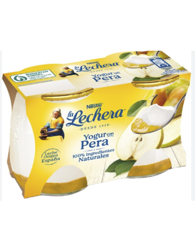 NESTLE LA LECHERA CON PERA 2 X 125 GR