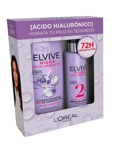 ELVIVE SERUM RELLENADOR 150ML.HIDRA HIALURON+CHAMPU 250