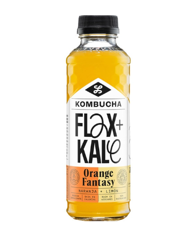 KOMBUCHA ORANGE FANTASY NARANJA + LIMON 25 CL