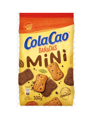 GALLETAS BAÑADAS COLA CAO MINI 100 GR