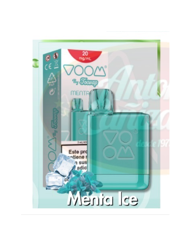 VAPER CUADRADO MENTA ICE CONNICOTINA 600 CALADAS