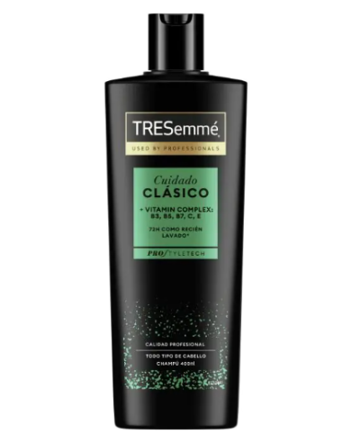 TRESEMME CHAMPU 400ML CUIDADO CLASICO