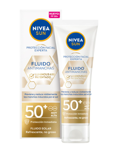 NIVEA SUN FACIAL CREMA FP50 40ML.FLUID.ANT.MANCHAS