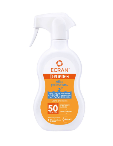 ECRAN DENENES LECHE PROTECT.PISTOLA 270ML PIEL NORMAL FP-50