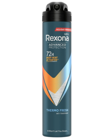 DEO. REXONA SPRAY 72H. MEN THERMO 200ML