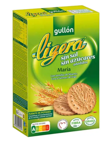 GLLTAS. GULLON MARIA LIGERA 400 GRS