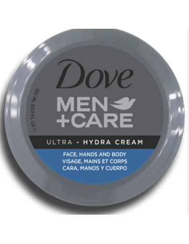 CREMA DOVE MEN + CARE ULTRA, MANOS, CARA, CUERPO 150 ML 