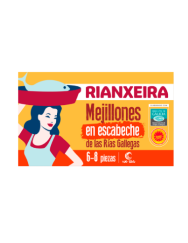 MEJILLON DE LAS RIAS RIANXEIRA 6-8  PIEZAS