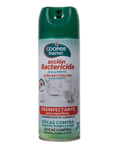 COOPER BACTERICIDA  SPRAY AROMA MENTA 200ML