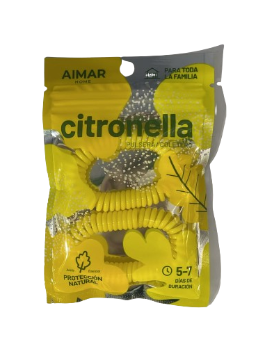 PULSERA AIMAR CITRONELA 2 UND