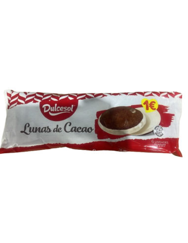 LUNAS DE CACAO DULCESOL 6UND