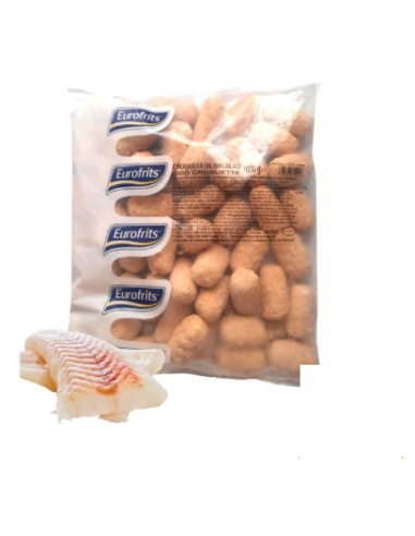 CROQUETA DE BACALAO EUROFRITS 400GR