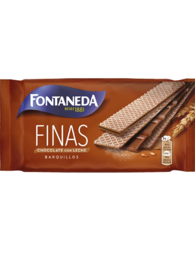 GLLTAS. FONTANDEDA BARQUILLO FINA CHOCO