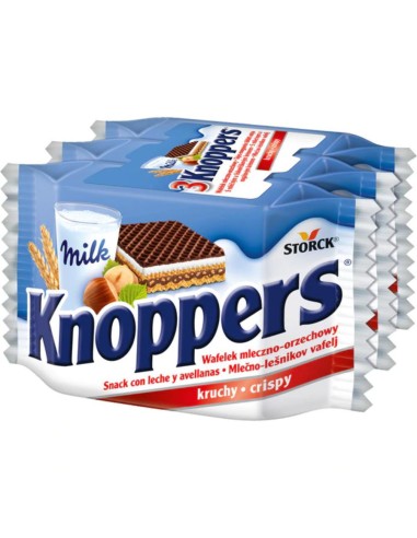 KNOPPERS PACK-3 25 GR.