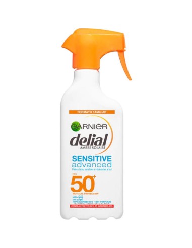 DELIAL SENSITIVE ADV.PISTOLA FP-50+ 270ML.