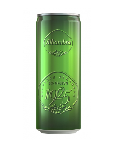 CERVEZA ALHAMBRA 1925 LATA 33 CL