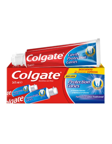 COLGATE DENT. 75ML DUPLO BASICA PROT.MAXIMUM PROTECTION C