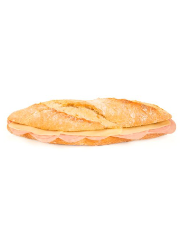 BOCADILLO PAN CASERO JAMON Y QUESO 