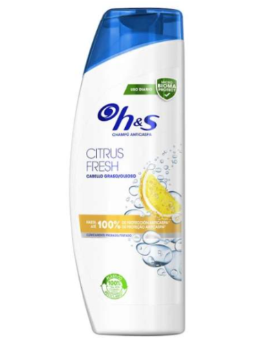 CHAMPU H & S CITRUS 400 ML