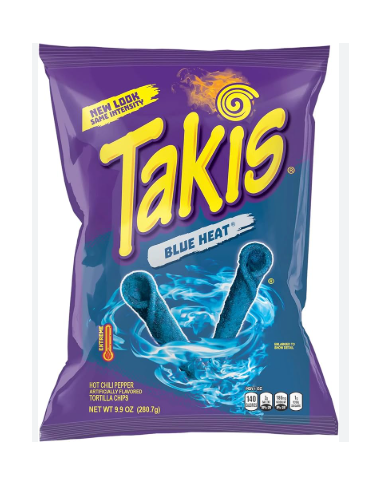 TAKIS BLUE HEAT 90 GR.