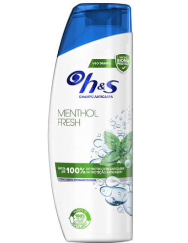 CHAMPU H&S 300ML MENTOL