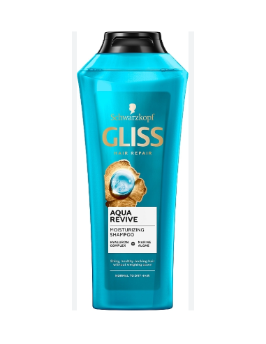 GLISS CHAMPU AQUA REVIVE 400ML