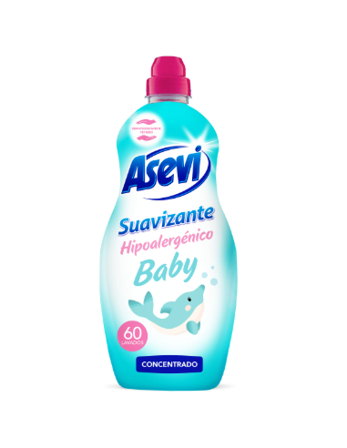 SUAVIZANTE ASEVI BABY HIPOALERGENICO 60 DOSIS