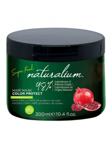 NATURALIUM SUP.FOOD MASCARILLA 300ML.GRANADA 95%ORIG VEG