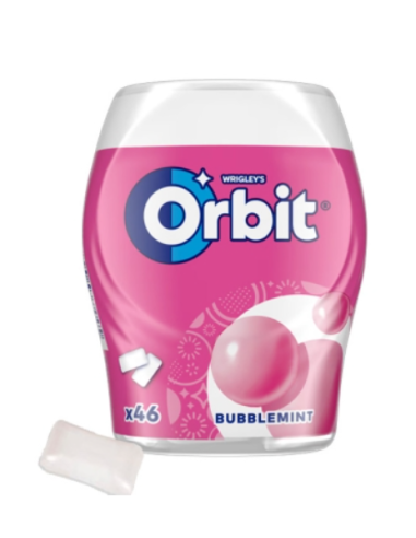 ORBIT BOX 46 GRAGEAS BUBBLEMINT
