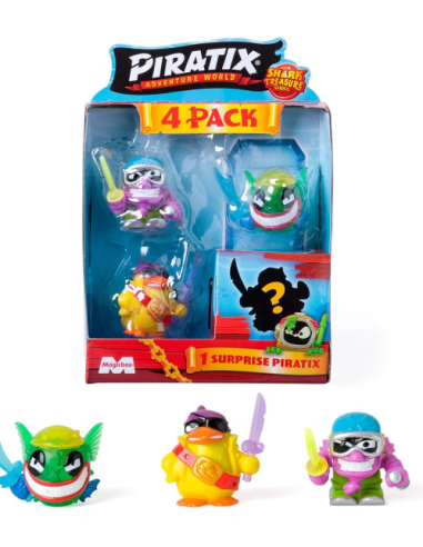 PIRATIX SHARK TREASURE FOUR PACK