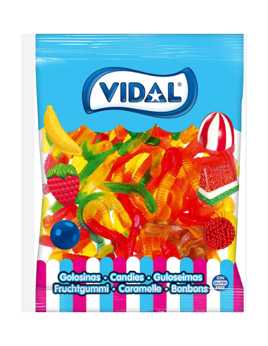 GUSANOS BICEFALOS 90 GR VIDAL