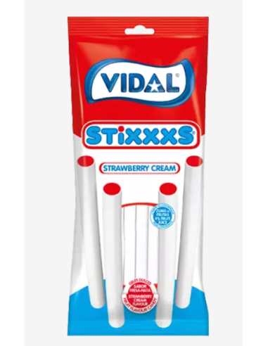 STIXXXS STRAWBERRY CREAM FRESA/NATA 90 GR