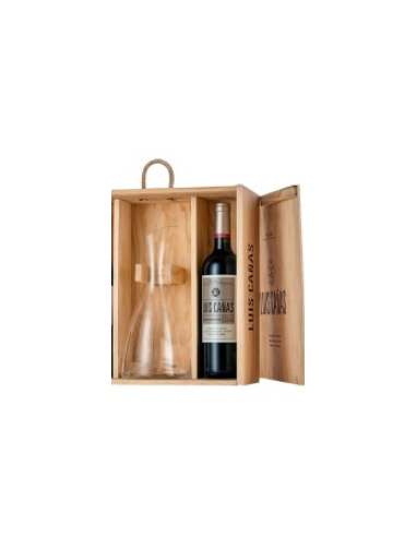 LOTE VINO LUIS CAÑAS CIANZA + DECANTADOR