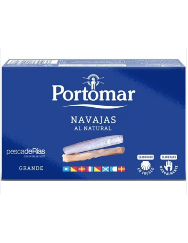 NAVAJAS PORTOMAR RIAS GALLEGAS 8/12 PIEZAS