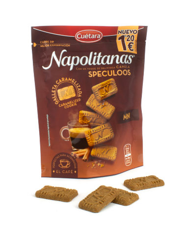 GALLETAS MINI NAPOLITANAS ESPECULOOS 80 GR