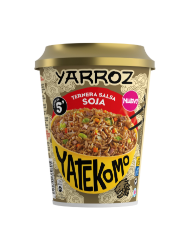 ARROZ YATEKOMO YARROZ TERNERA SOJA 83 GR