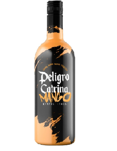 TEQUILA PELIGRO CATRINA MANGO 70CL
