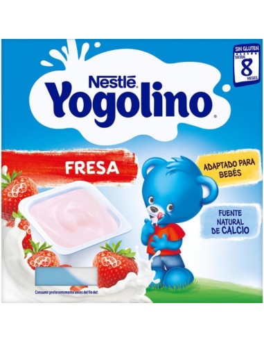 YOGOLINO SABOR FRESA PACK-4
