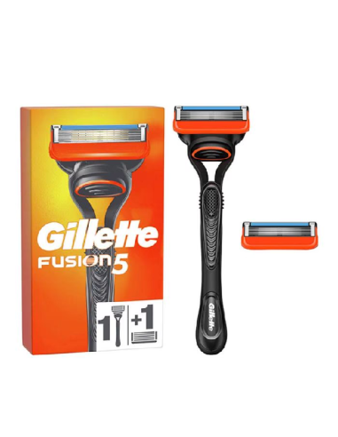 GILLETTE MAQUINA FUSION 5 MANUAL 5 HOJAS (1 CARGADOR)(NUEVO
