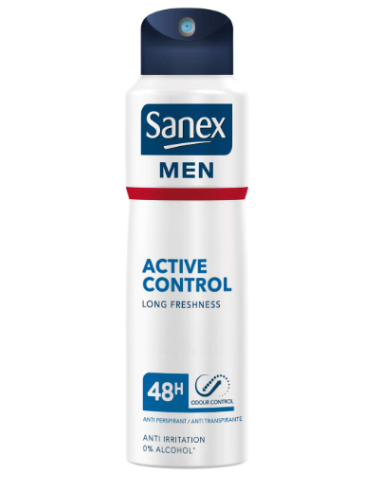 SANEX DESOD.SPRAY 200 FOR MEN ACTIVE CONTROL