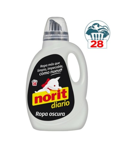 NORIT DETERGENTE 1500ML.(28D) DIARIO ROPA OSCURA