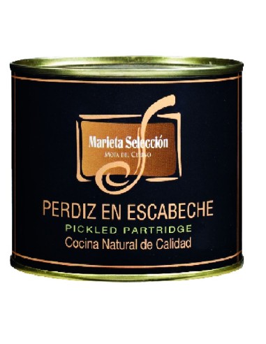 PERDIZ ENTERA EN ESCABECHE MARIETA 550 GR